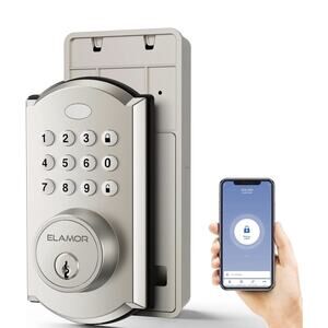 Electronic Keyless Entry Door Lock Digital Code Keypad